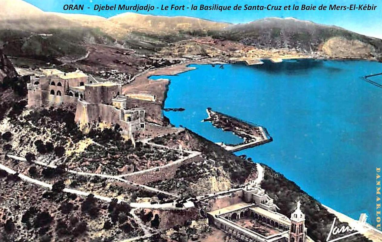 Oran - Djebel Murdjadjo- Fort - Santa-Cruz et Baie Mers-e-Kebir.jpg
